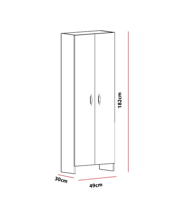 Hanah Home Atlantis Armario Multiusos Blanco Hanah Home Atlantis Armario Multiusos Blanco
